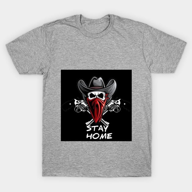 stay home gun T-Shirt by ADAM STORE